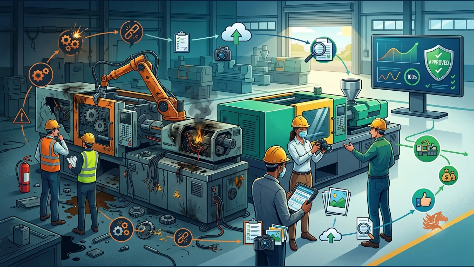 How to File Successful Commercial Insurance Claims for Damaged Production Machinery