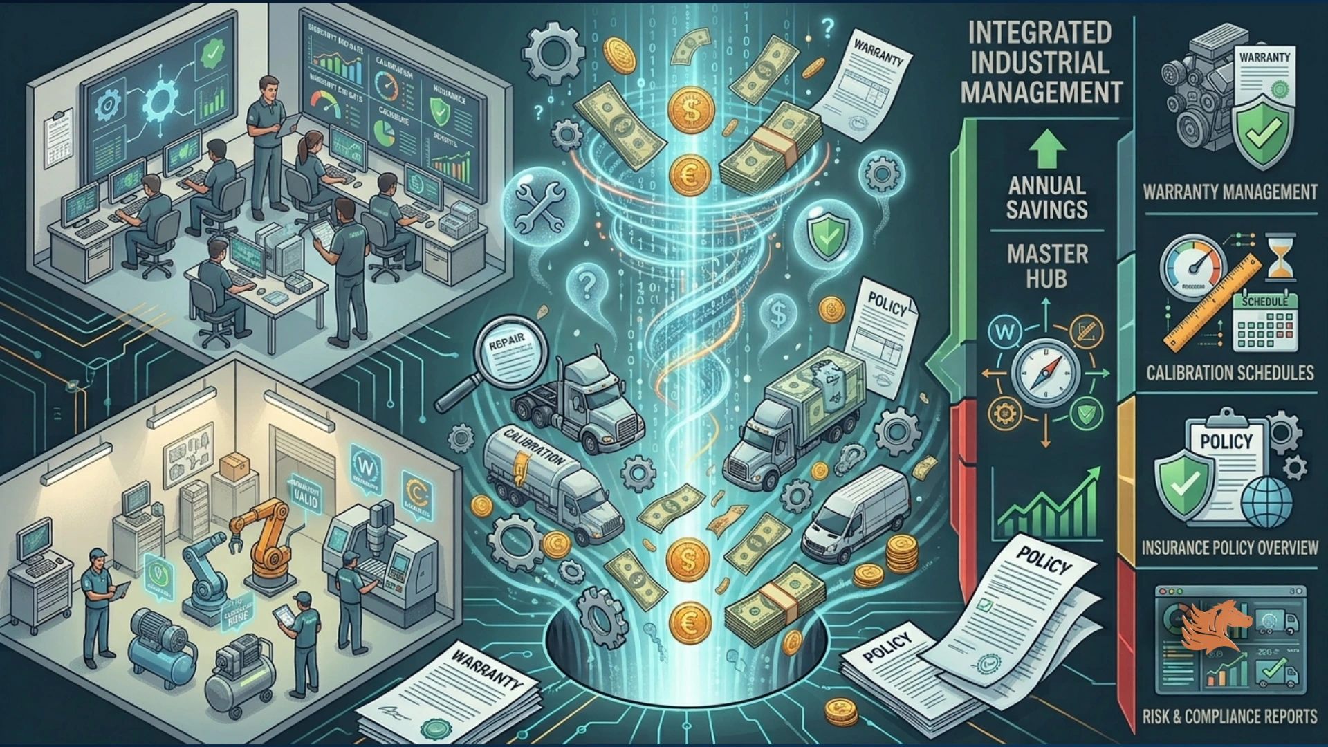 Managing Machine & Equipment Warranties, Calibrations, and Insurance Policies in One System