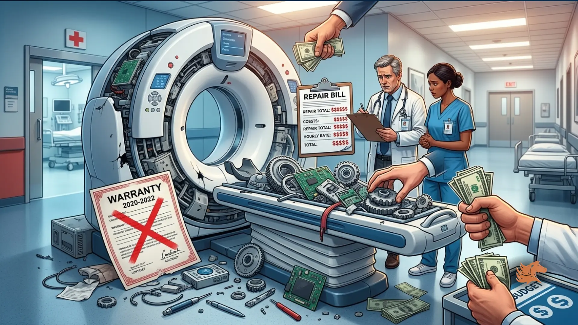 Out of Warranty & Overpriced: How Hospitals Pay Twice for Medical Device Repairs